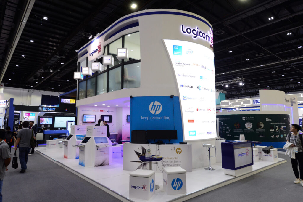 3d design exhibition stands in Dubai, UAE, and Saudi Arabia