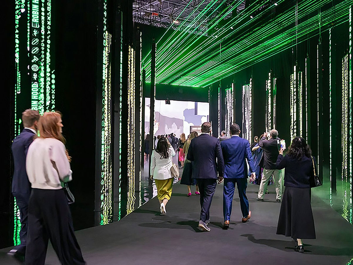 Immersive LED and laser exhibition experience - Markable